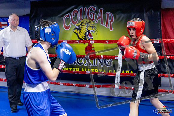 Cougar Boxing Basement Brawl. Dec 6 2025 -0731